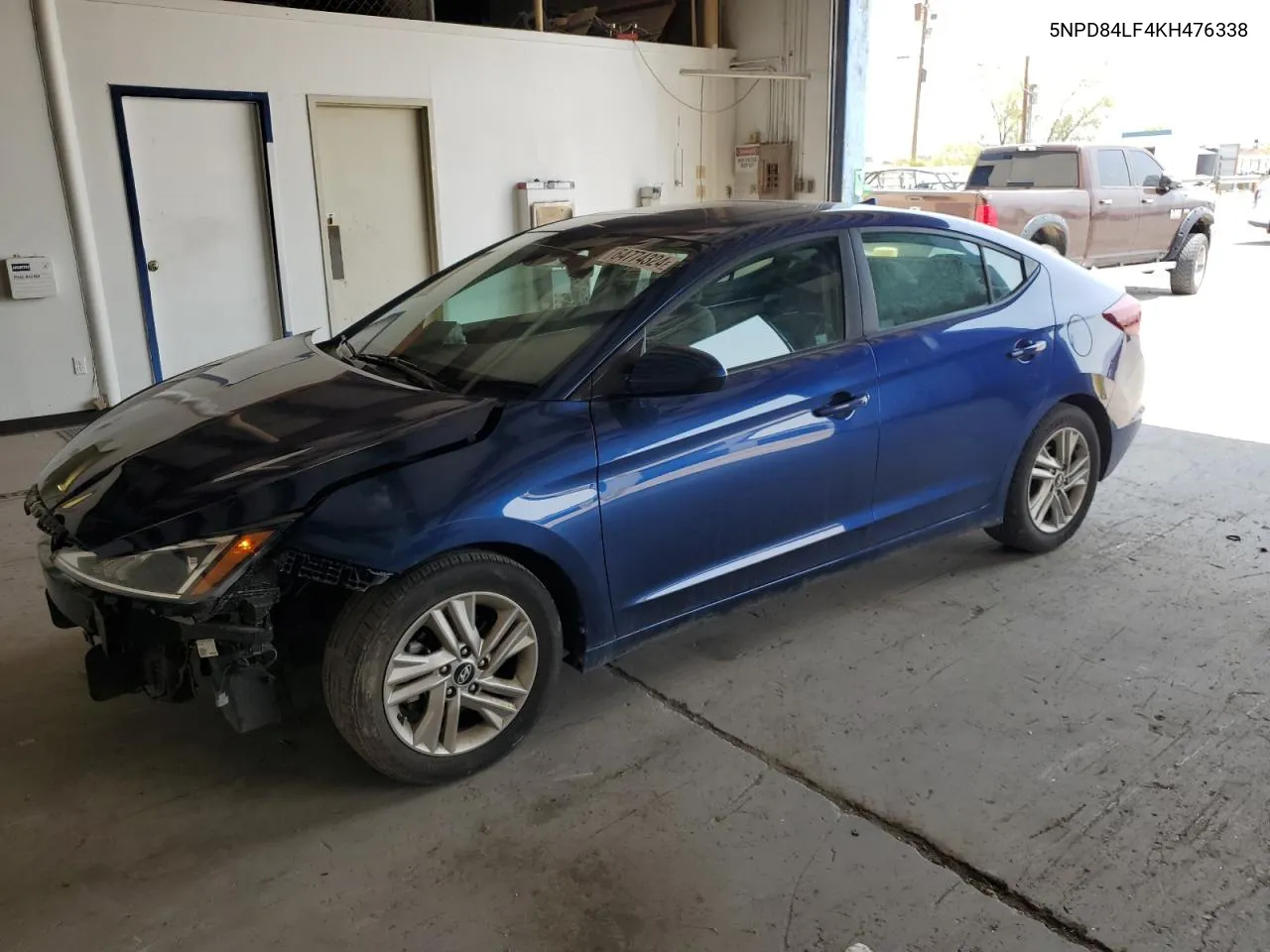 2019 Hyundai Elantra Sel VIN: 5NPD84LF4KH476338 Lot: 64774324