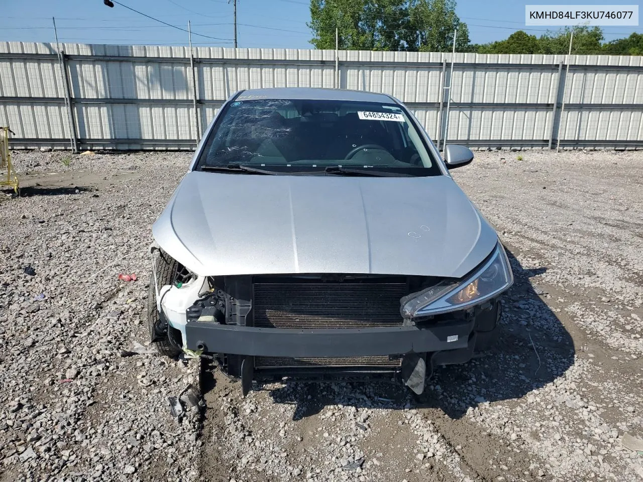 KMHD84LF3KU746077 2019 Hyundai Elantra Sel