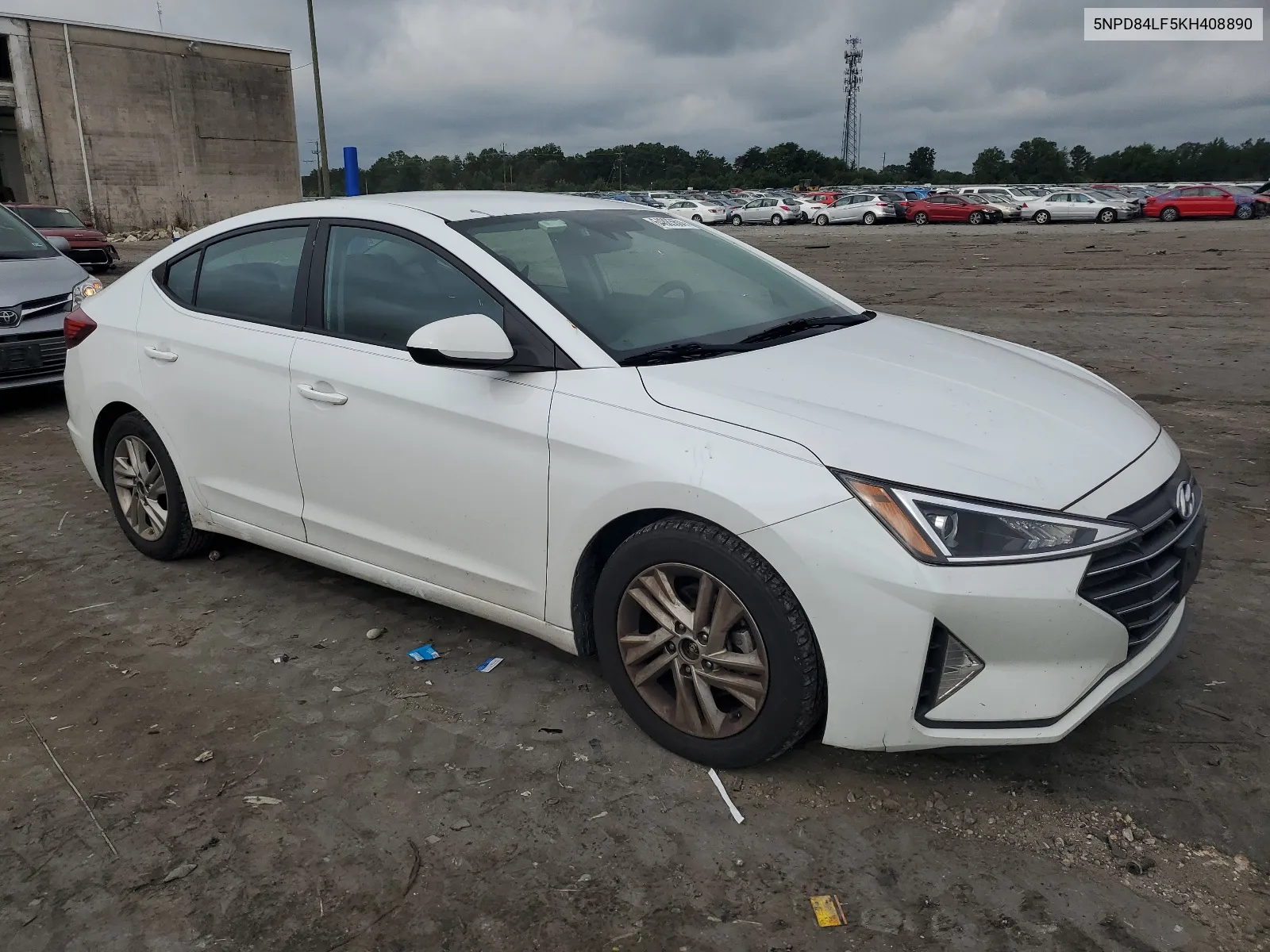 5NPD84LF5KH408890 2019 Hyundai Elantra Sel