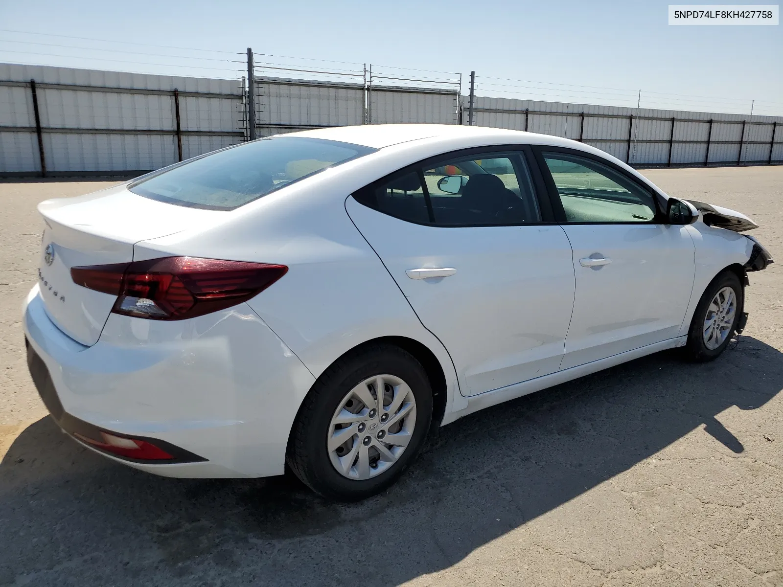 5NPD74LF8KH427758 2019 Hyundai Elantra Se