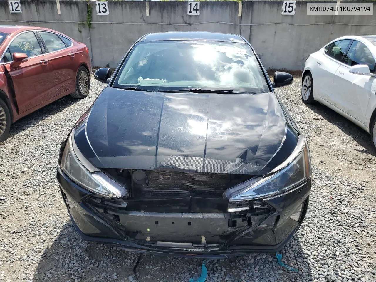 2019 Hyundai Elantra Se VIN: KMHD74LF1KU794194 Lot: 64949634