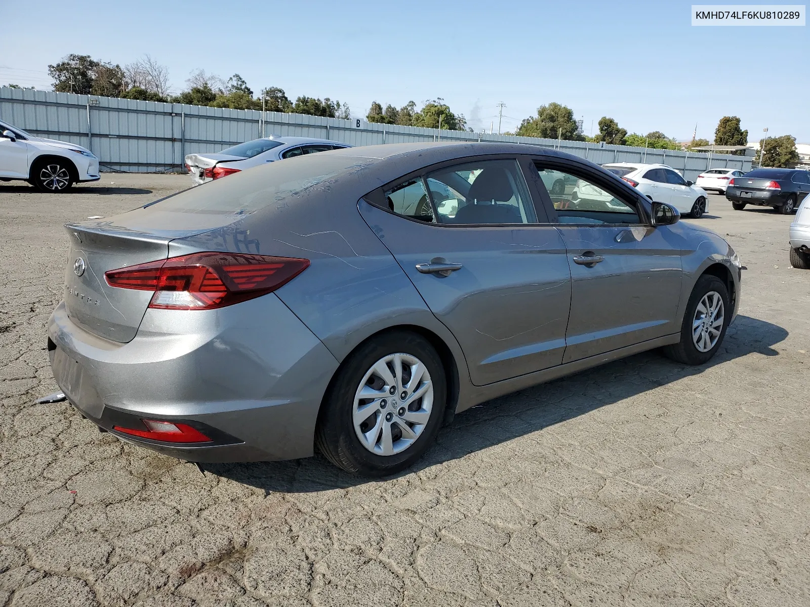 KMHD74LF6KU810289 2019 Hyundai Elantra Se