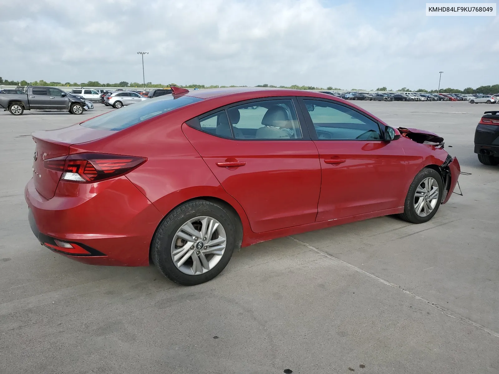 KMHD84LF9KU768049 2019 Hyundai Elantra Sel