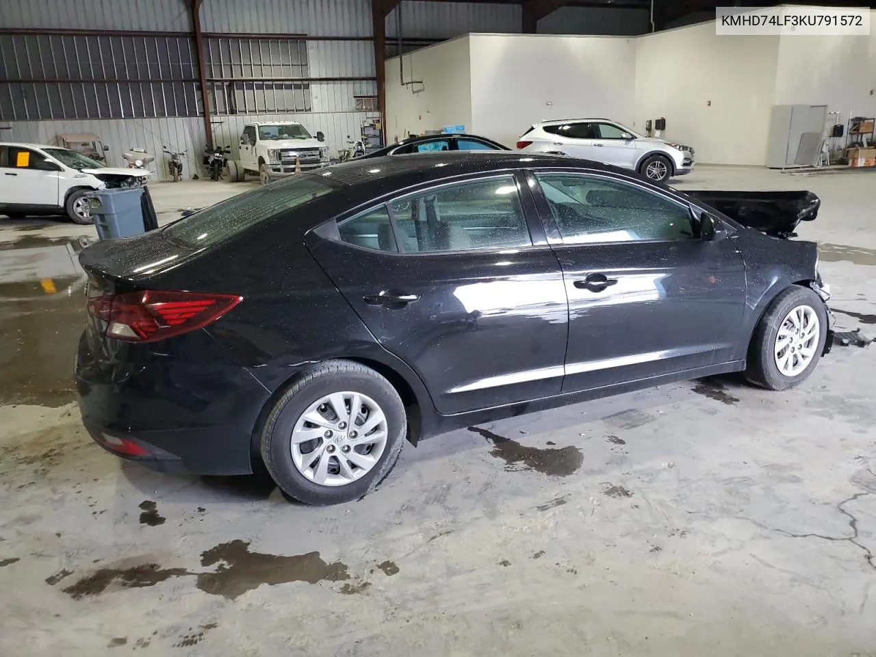 2019 Hyundai Elantra Se VIN: KMHD74LF3KU791572 Lot: 65235814