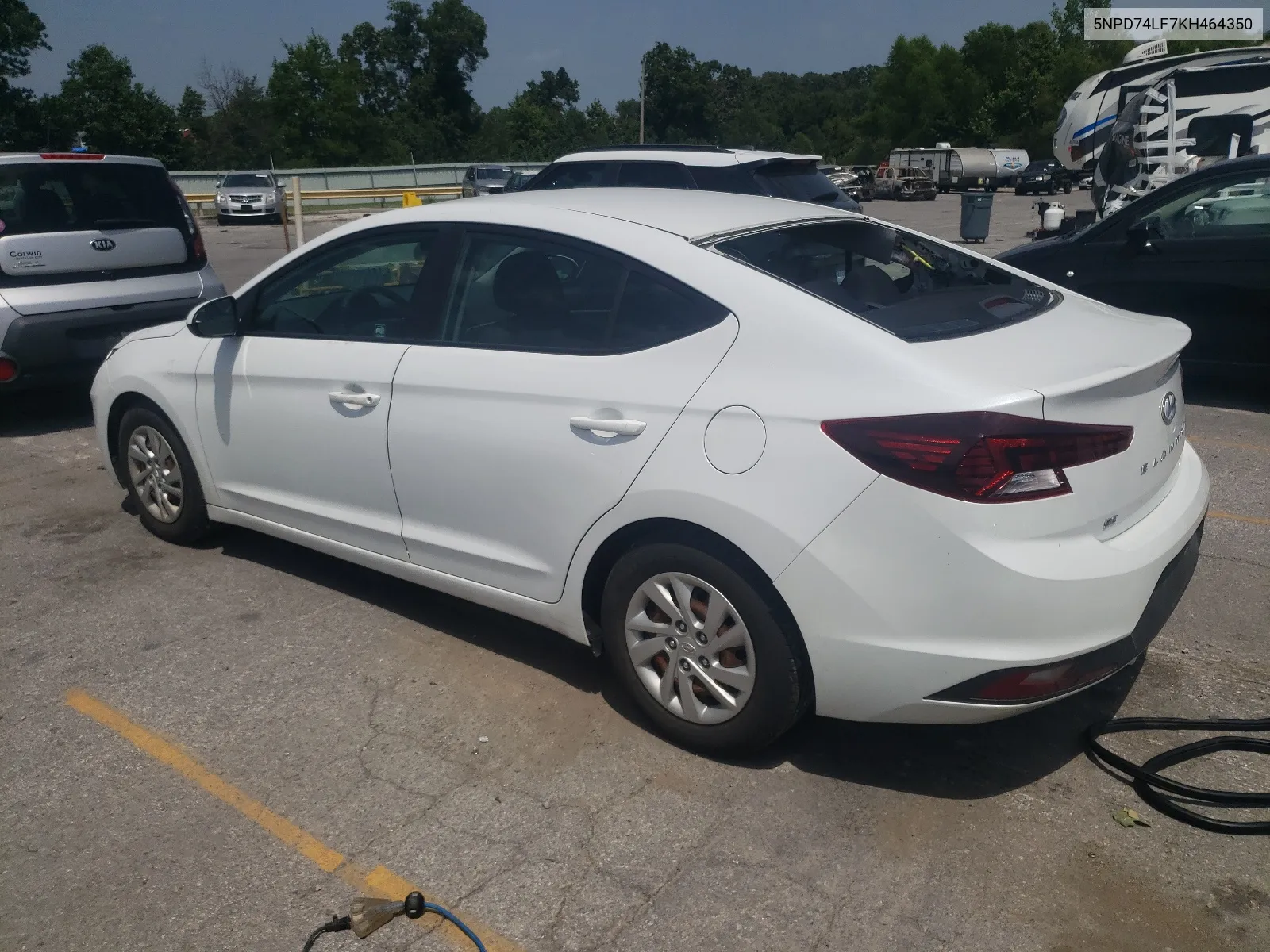 2019 Hyundai Elantra Se VIN: 5NPD74LF7KH464350 Lot: 65271644