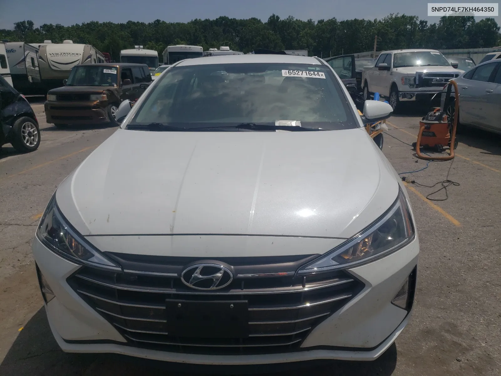 2019 Hyundai Elantra Se VIN: 5NPD74LF7KH464350 Lot: 65271644