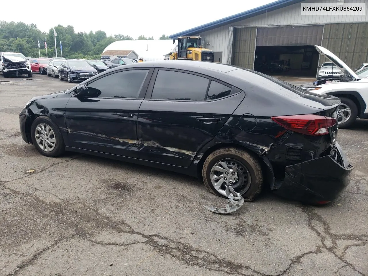 2019 Hyundai Elantra Se VIN: KMHD74LFXKU864209 Lot: 65314354