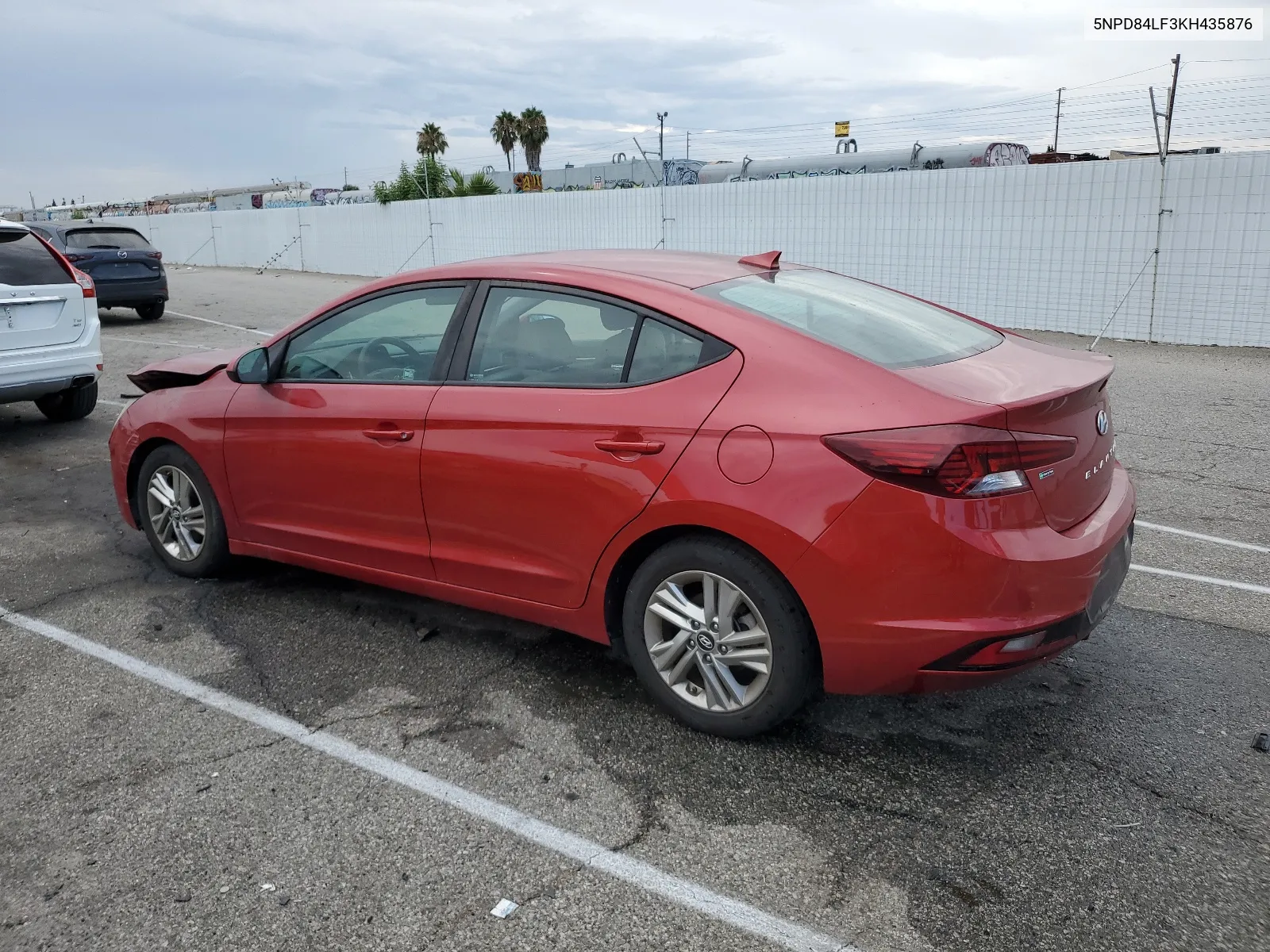 2019 Hyundai Elantra Sel VIN: 5NPD84LF3KH435876 Lot: 65431404