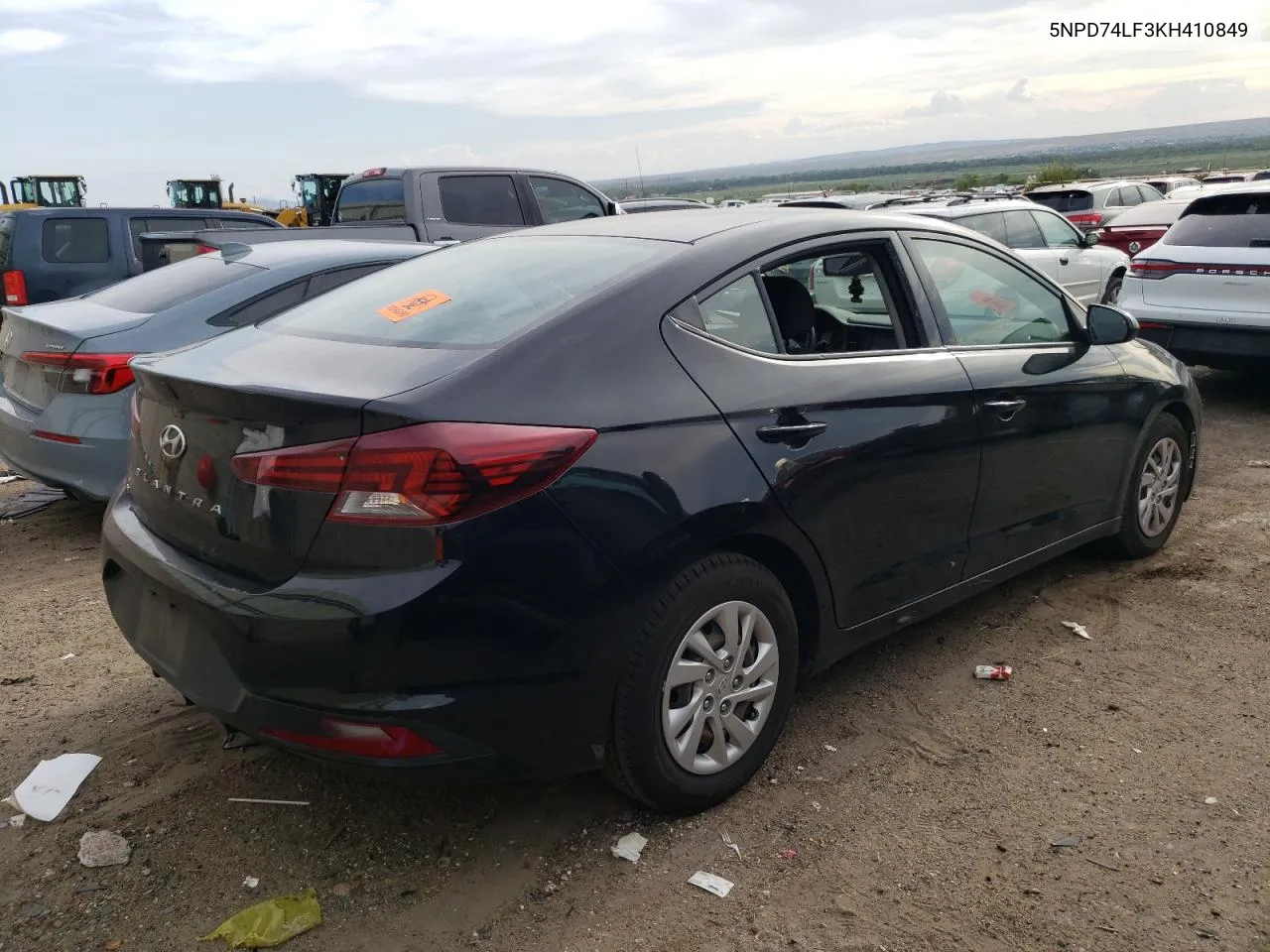 5NPD74LF3KH410849 2019 Hyundai Elantra Se