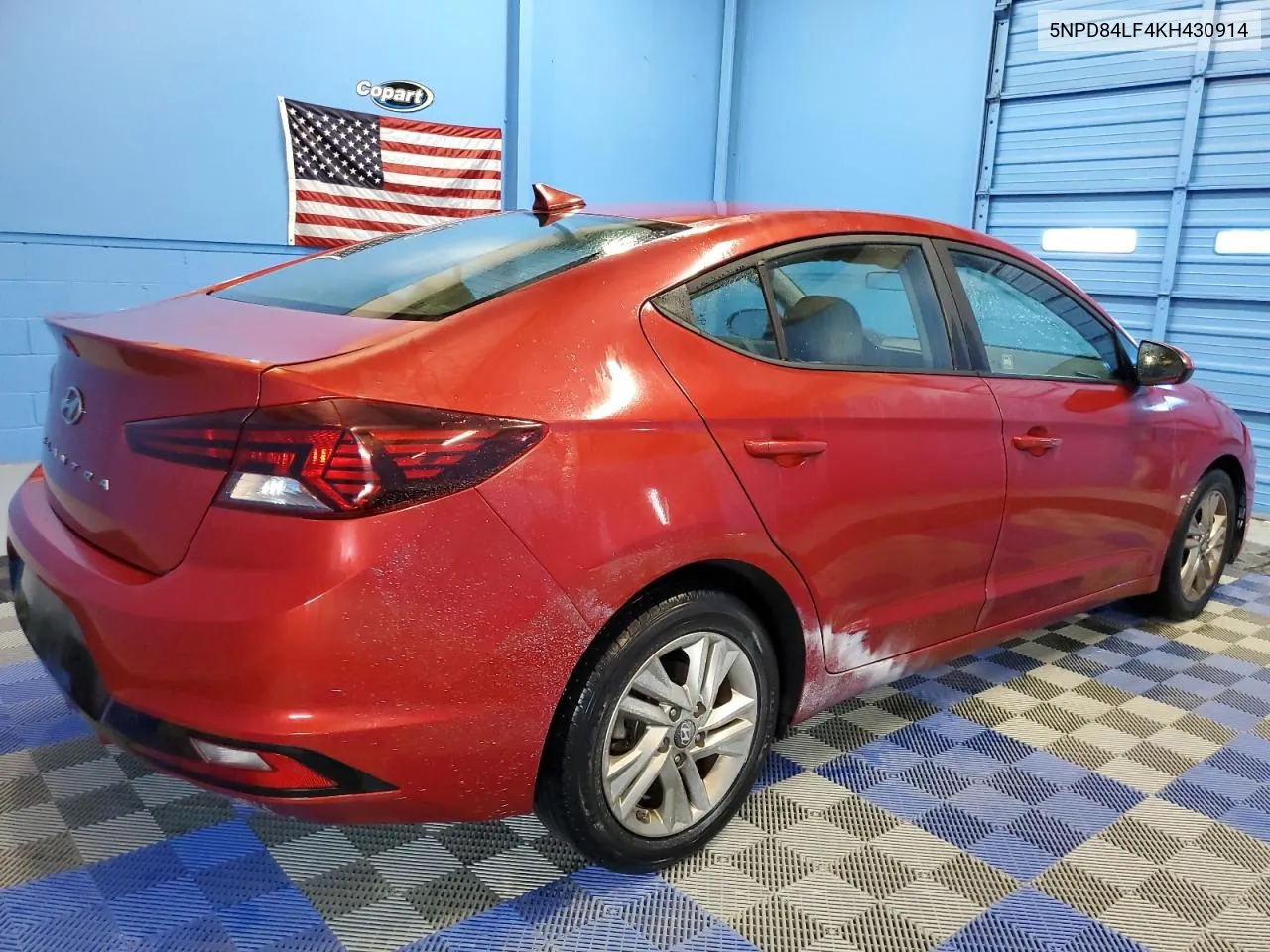 2019 Hyundai Elantra Sel VIN: 5NPD84LF4KH430914 Lot: 65553924