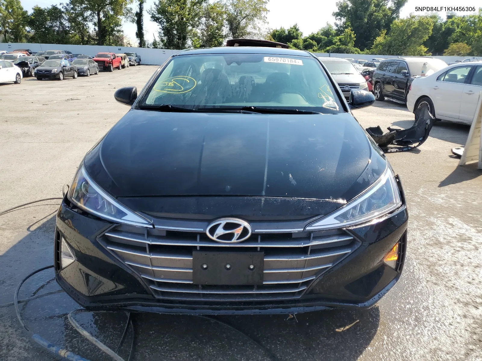 2019 Hyundai Elantra Sel VIN: 5NPD84LF1KH456306 Lot: 65970184