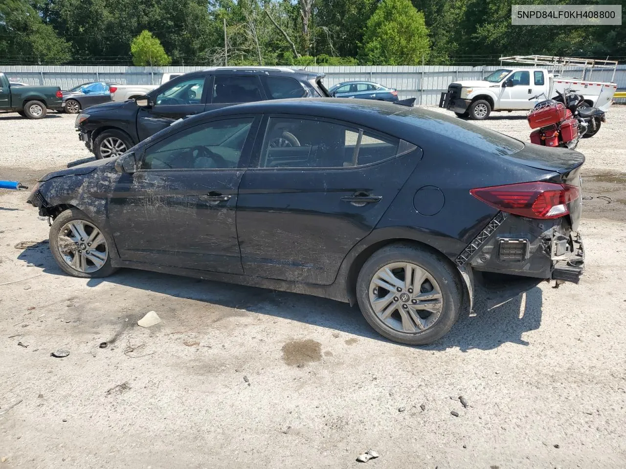 2019 Hyundai Elantra Sel VIN: 5NPD84LF0KH408800 Lot: 66076804