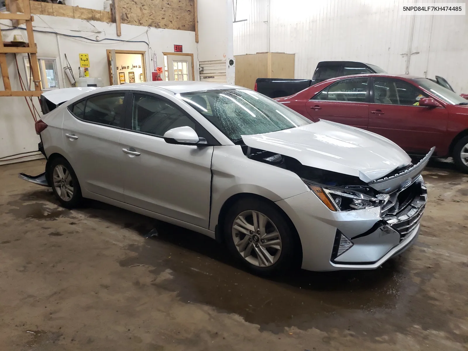 5NPD84LF7KH474485 2019 Hyundai Elantra Sel