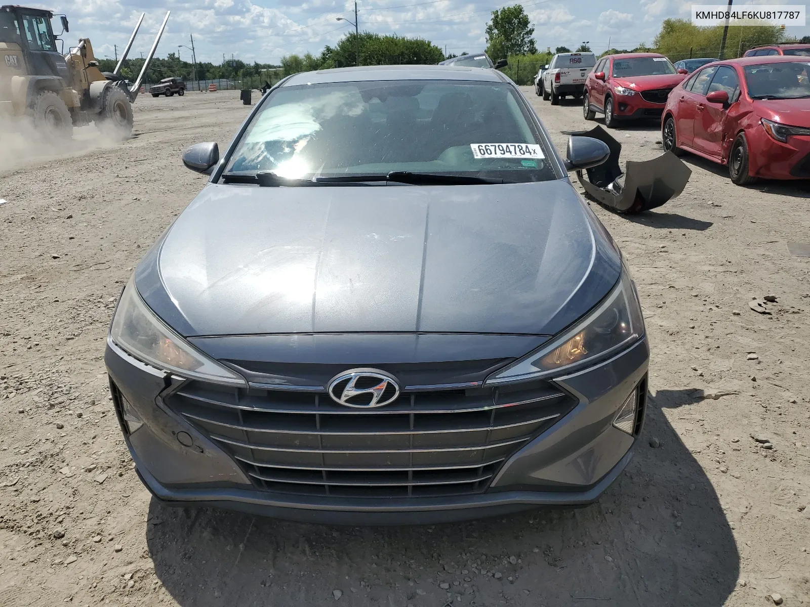 2019 Hyundai Elantra Sel VIN: KMHD84LF6KU817787 Lot: 66794784