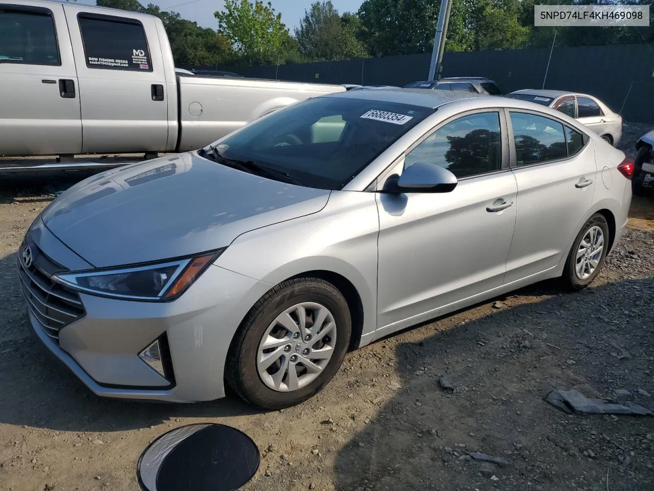 5NPD74LF4KH469098 2019 Hyundai Elantra Se