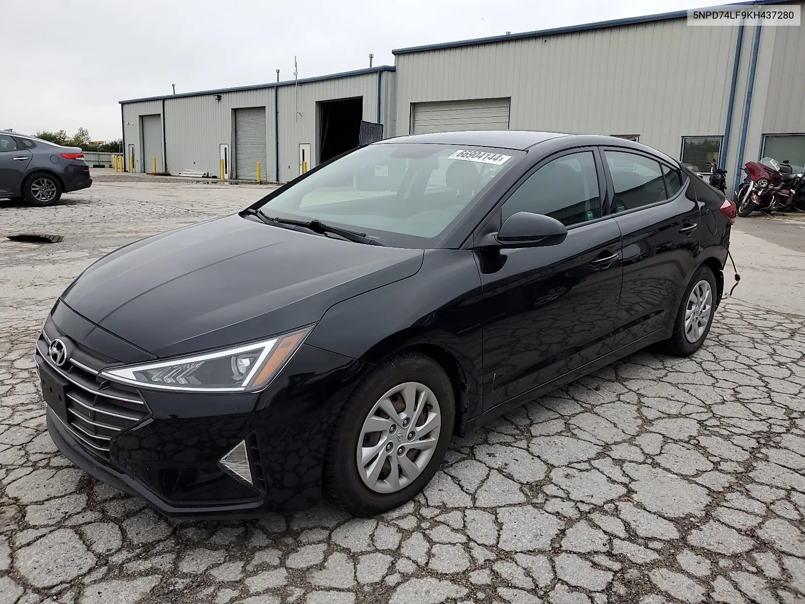 2019 Hyundai Elantra Se VIN: 5NPD74LF9KH437280 Lot: 66904144