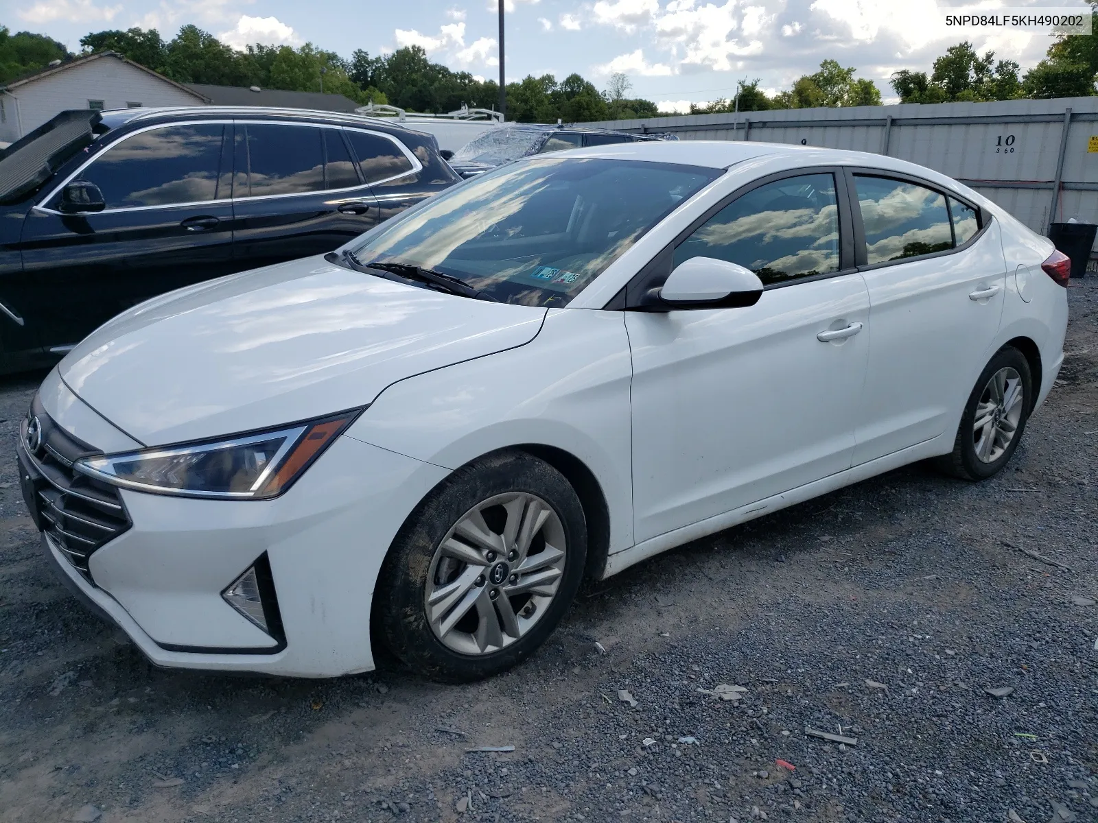 5NPD84LF5KH490202 2019 Hyundai Elantra Sel