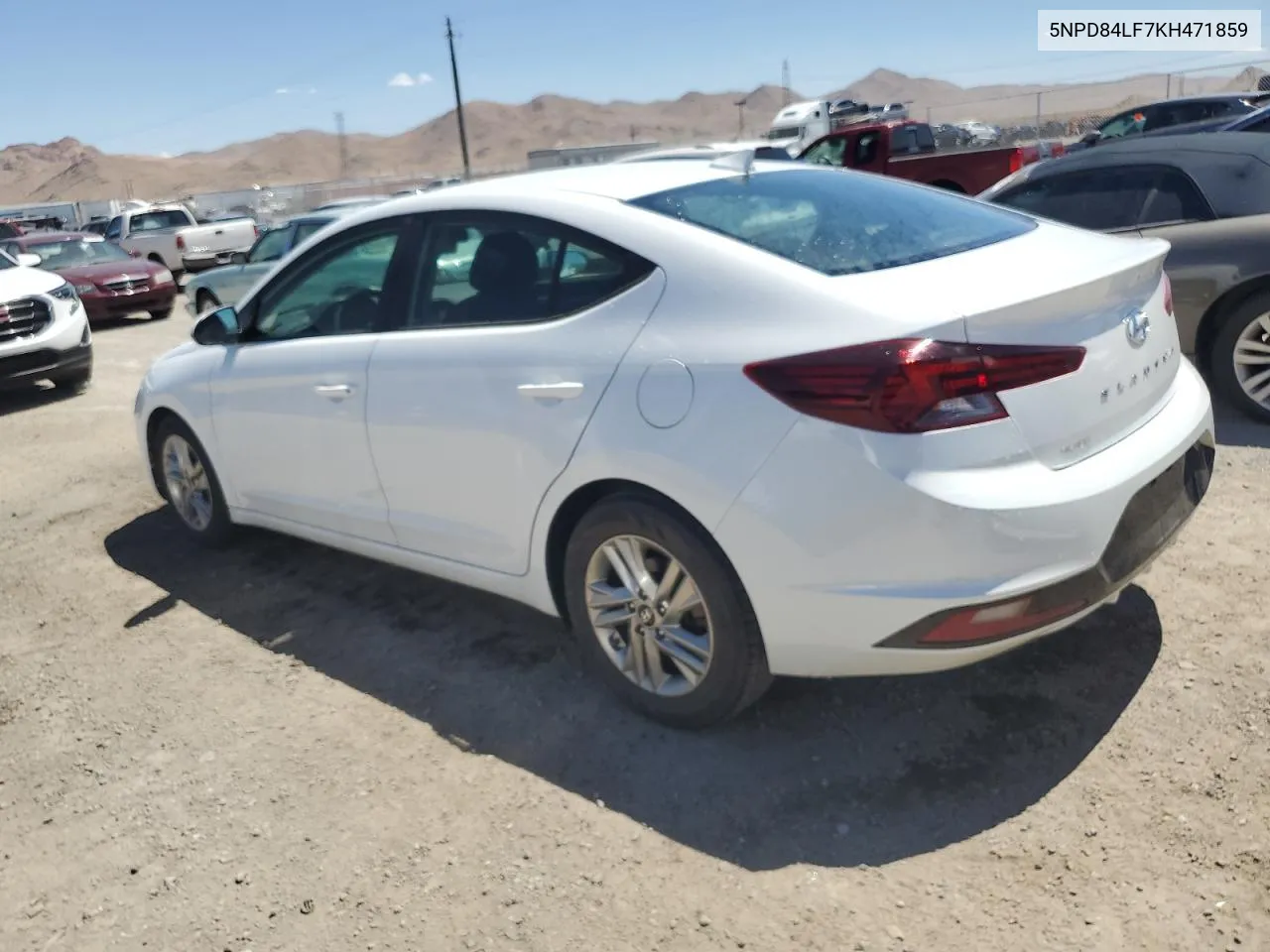 2019 Hyundai Elantra Sel VIN: 5NPD84LF7KH471859 Lot: 67117504