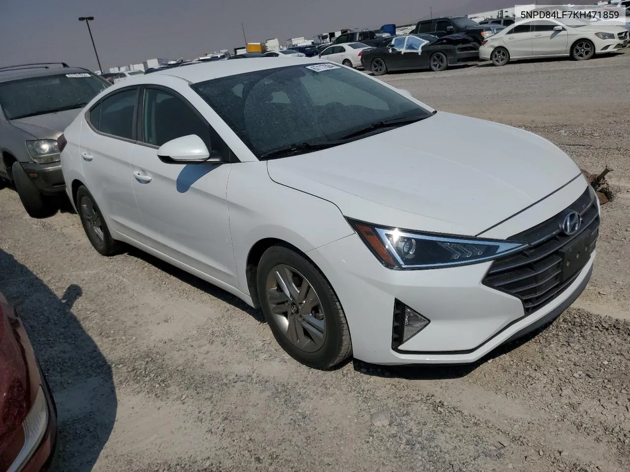 5NPD84LF7KH471859 2019 Hyundai Elantra Sel