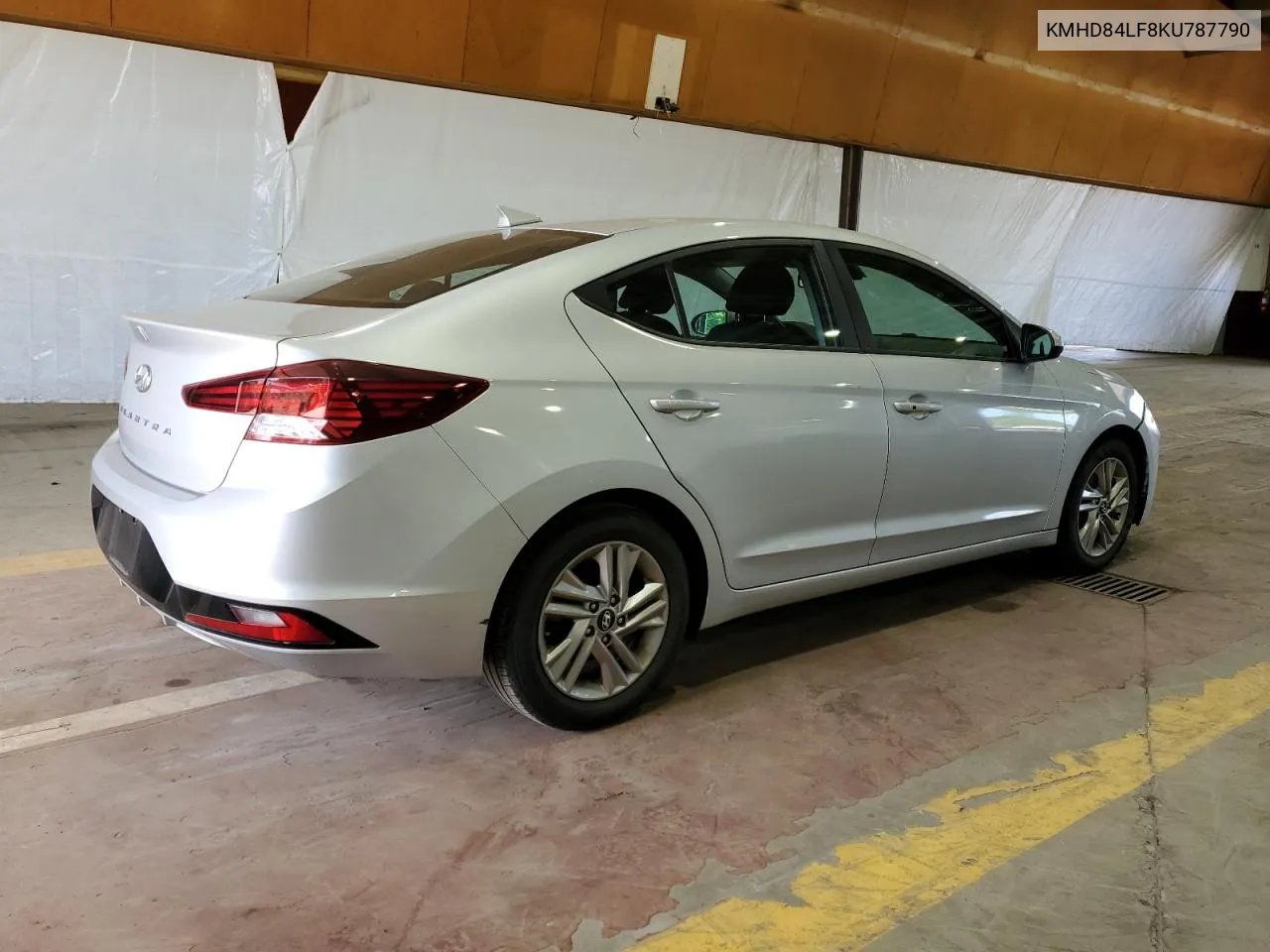 KMHD84LF8KU787790 2019 Hyundai Elantra Sel