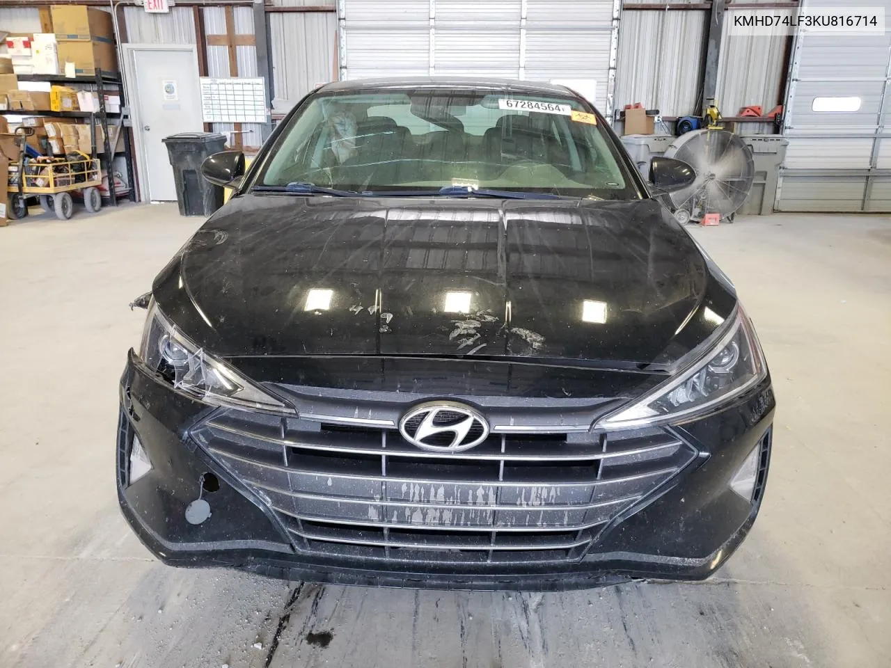 2019 Hyundai Elantra Se VIN: KMHD74LF3KU816714 Lot: 67284564