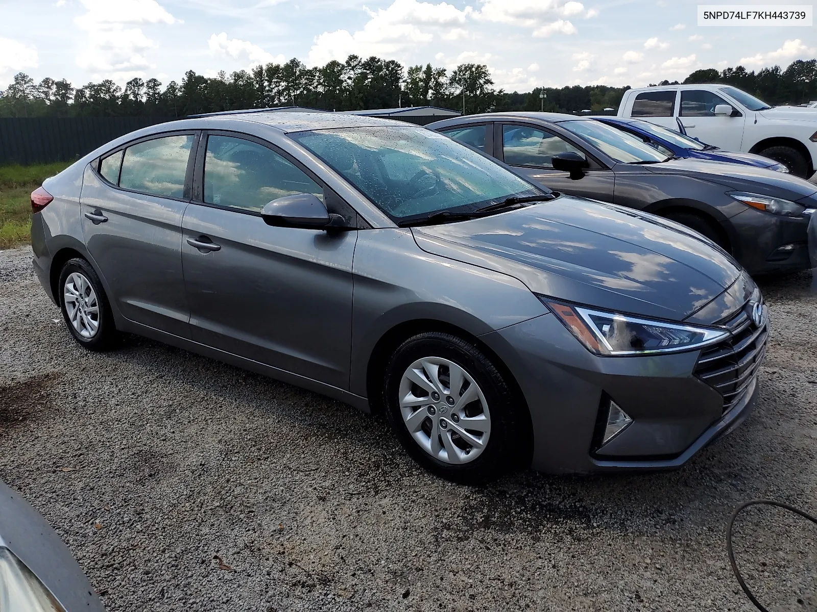 2019 Hyundai Elantra Se VIN: 5NPD74LF7KH443739 Lot: 67465784