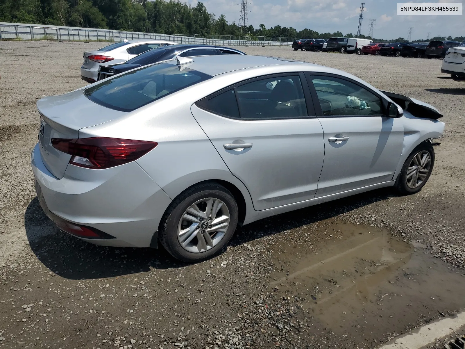 2019 Hyundai Elantra Sel VIN: 5NPD84LF3KH465539 Lot: 67471924