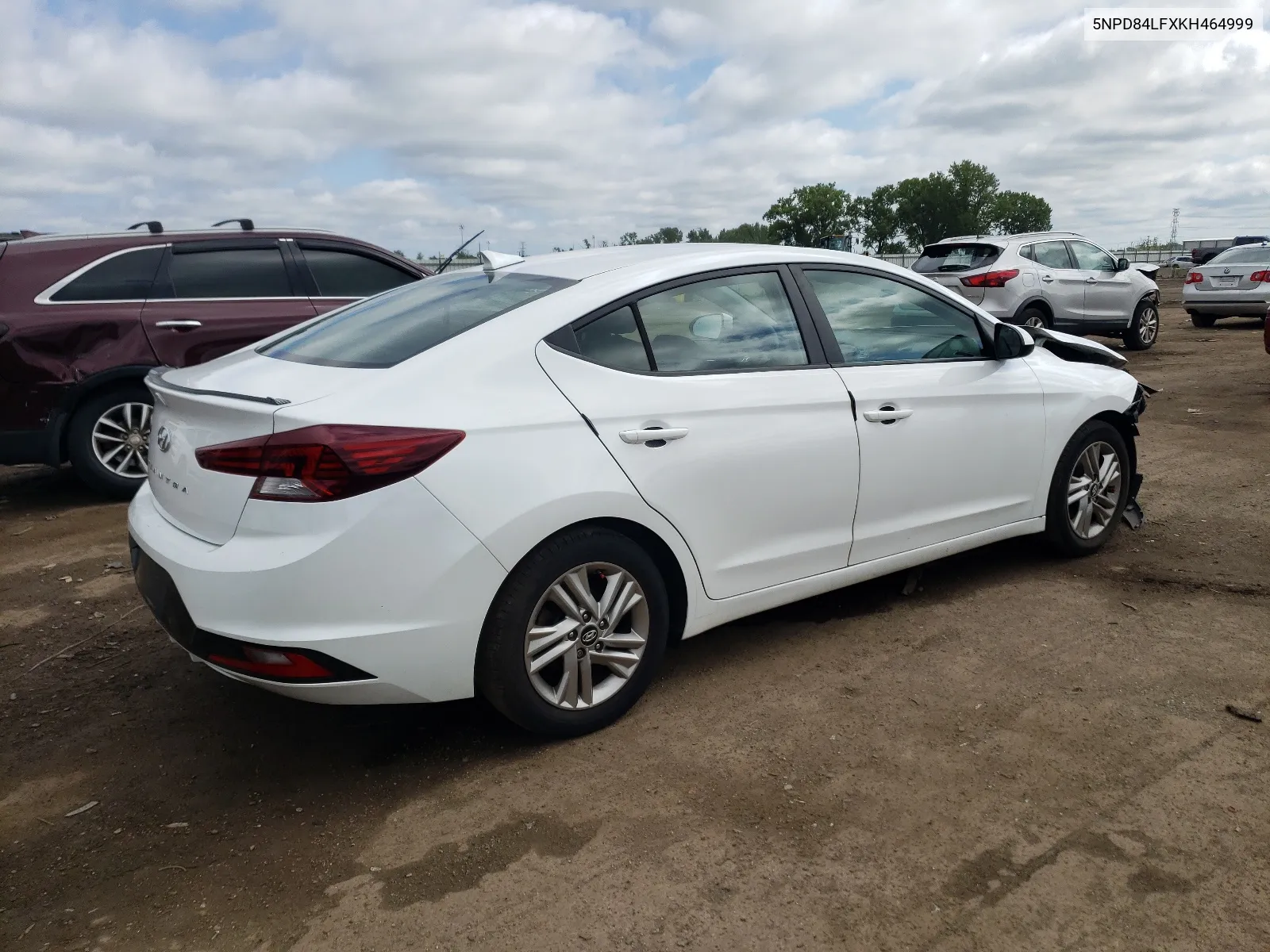 2019 Hyundai Elantra Sel VIN: 5NPD84LFXKH464999 Lot: 67491464