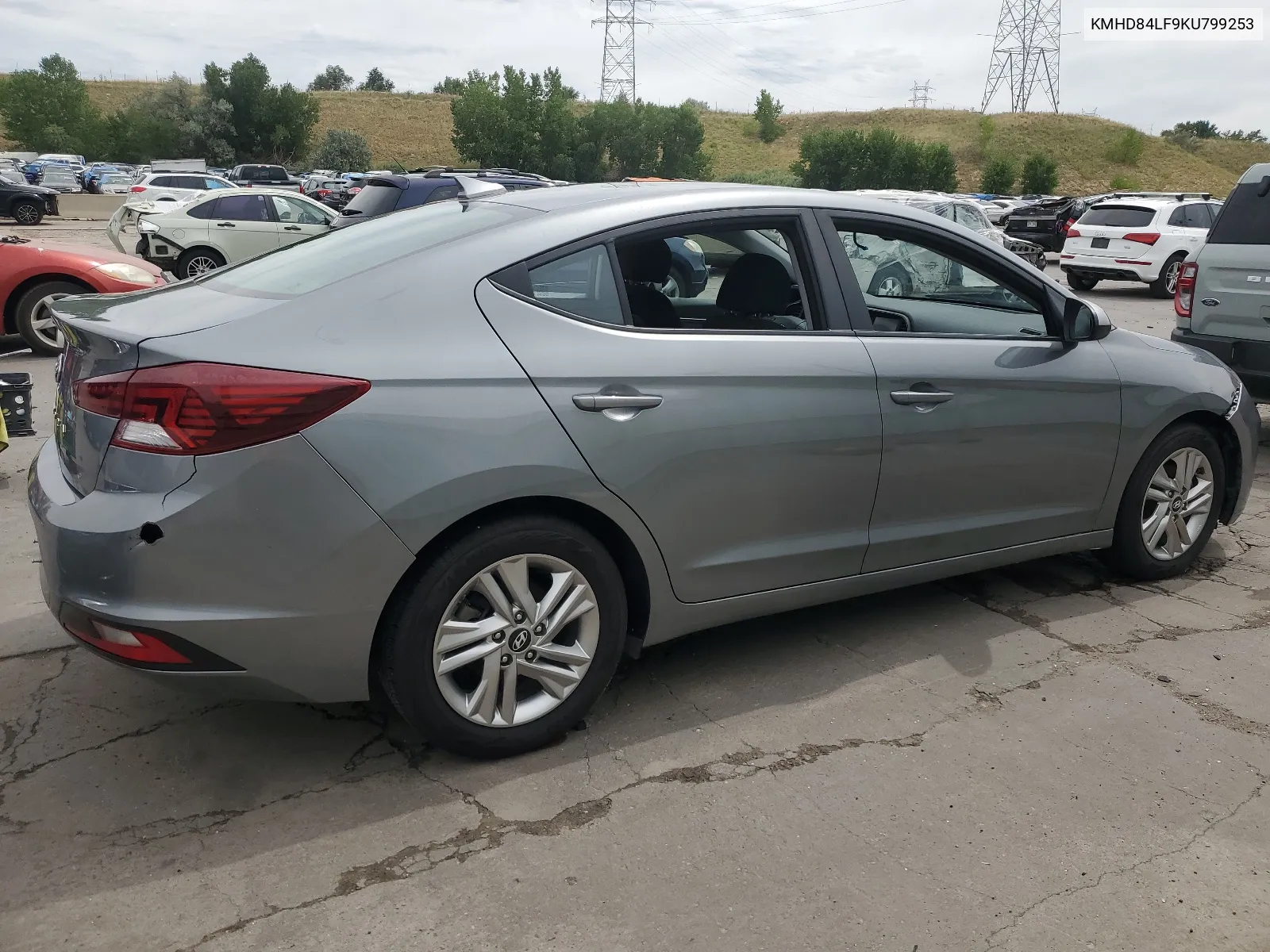 KMHD84LF9KU799253 2019 Hyundai Elantra Sel