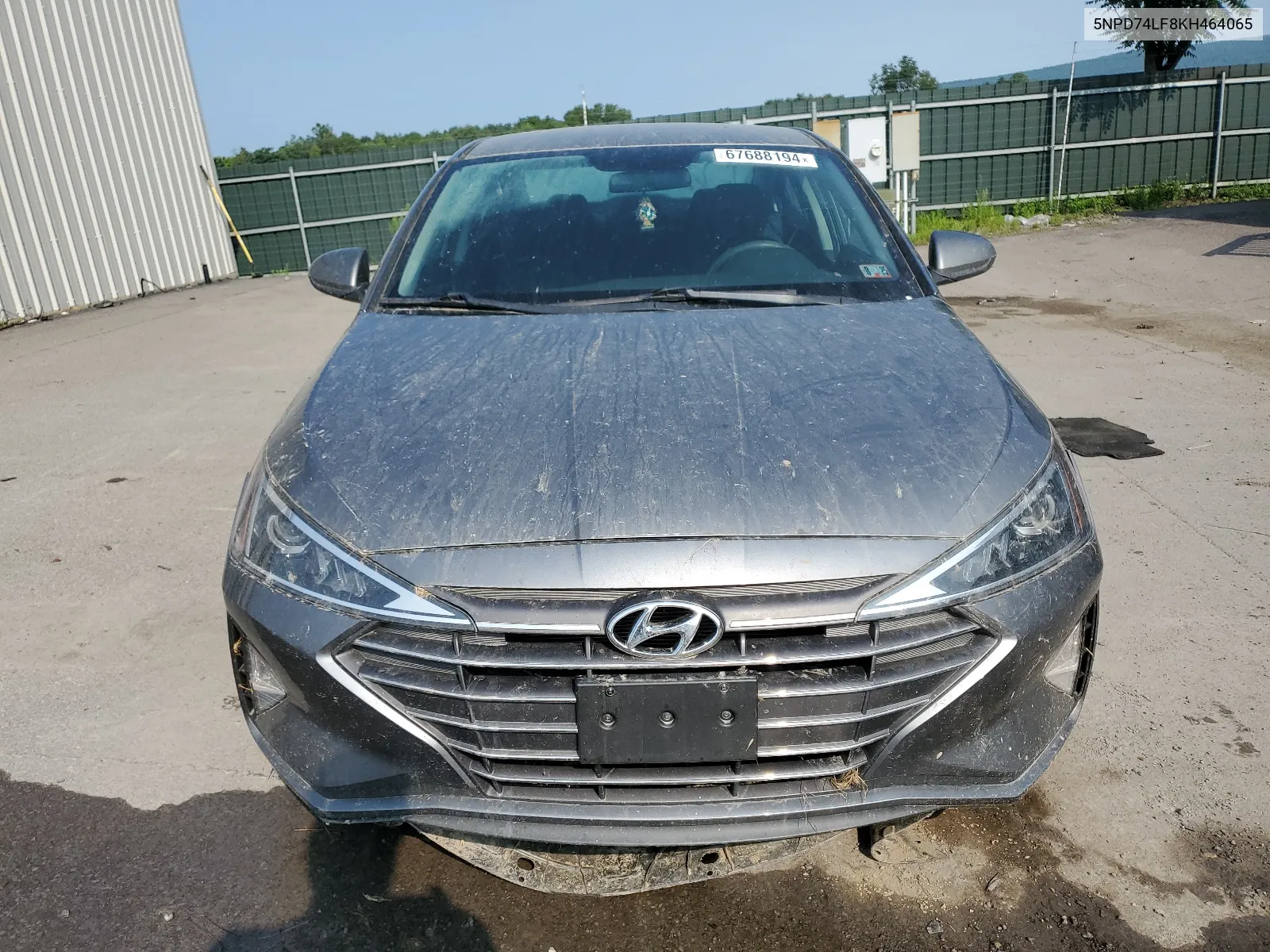 2019 Hyundai Elantra Se VIN: 5NPD74LF8KH464065 Lot: 67688194