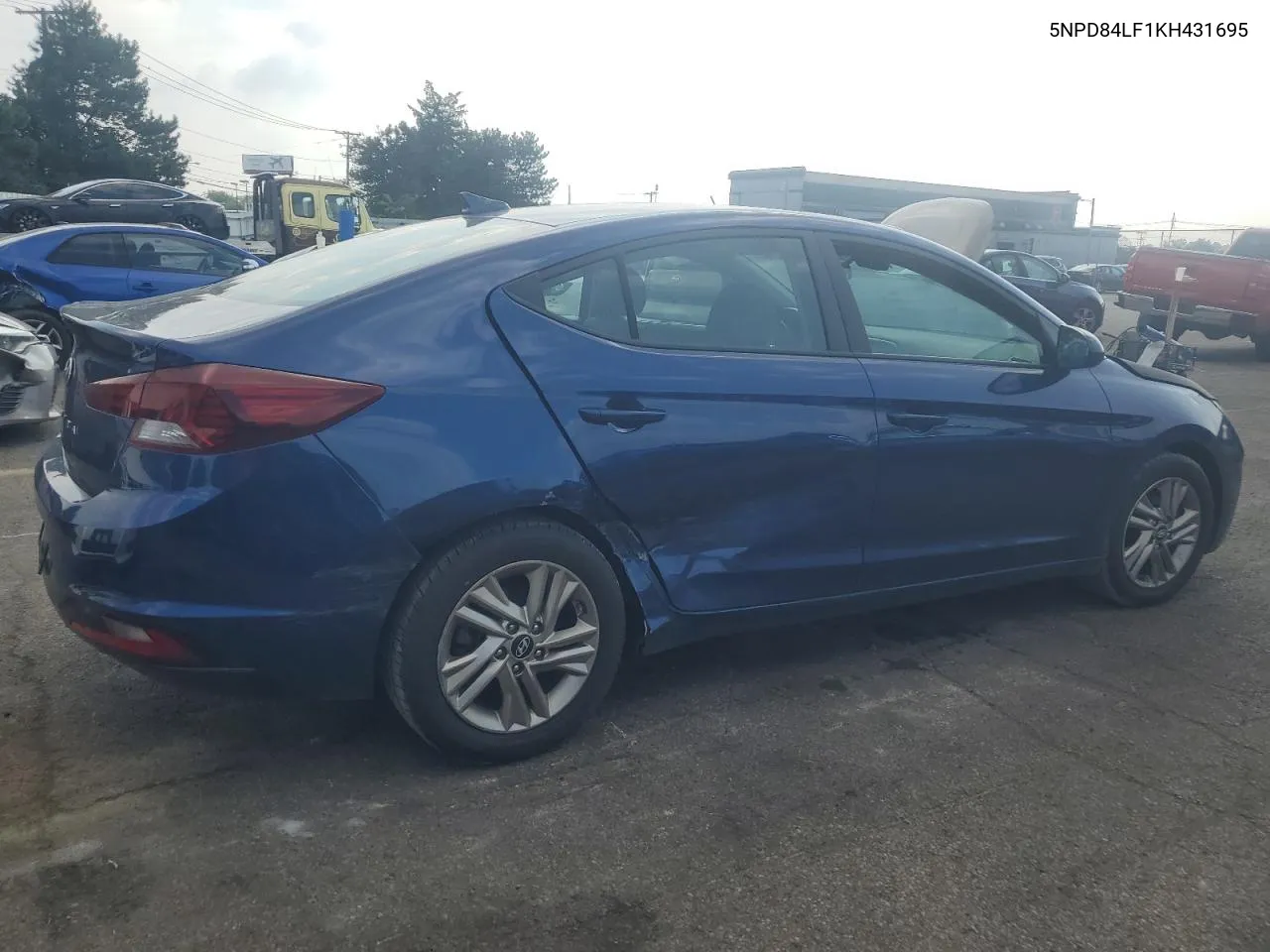 2019 Hyundai Elantra Sel VIN: 5NPD84LF1KH431695 Lot: 67773794