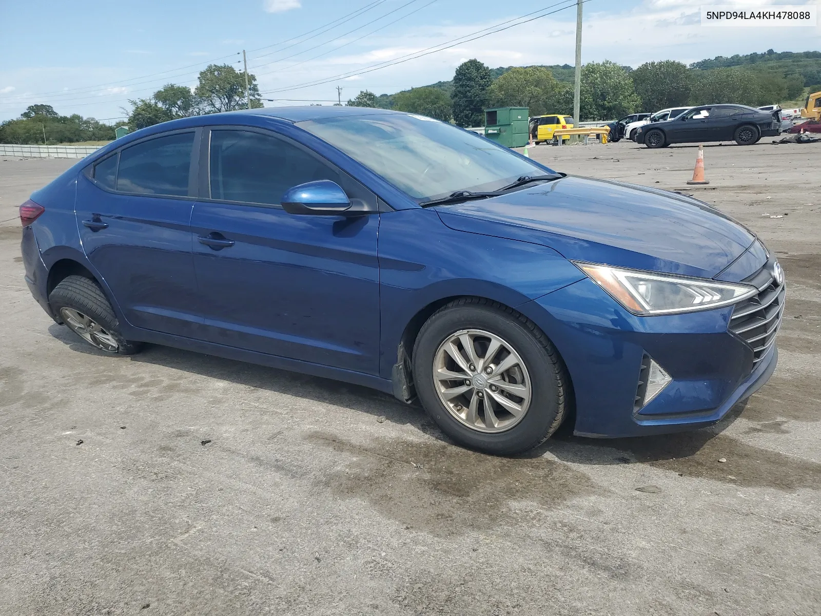 5NPD94LA4KH478088 2019 Hyundai Elantra Eco