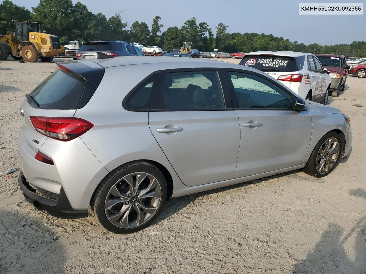 KMHH55LC2KU092355 2019 Hyundai Elantra Gt N Line