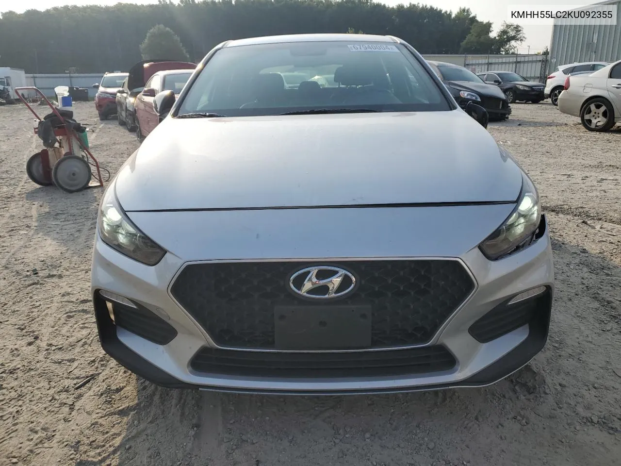 KMHH55LC2KU092355 2019 Hyundai Elantra Gt N Line