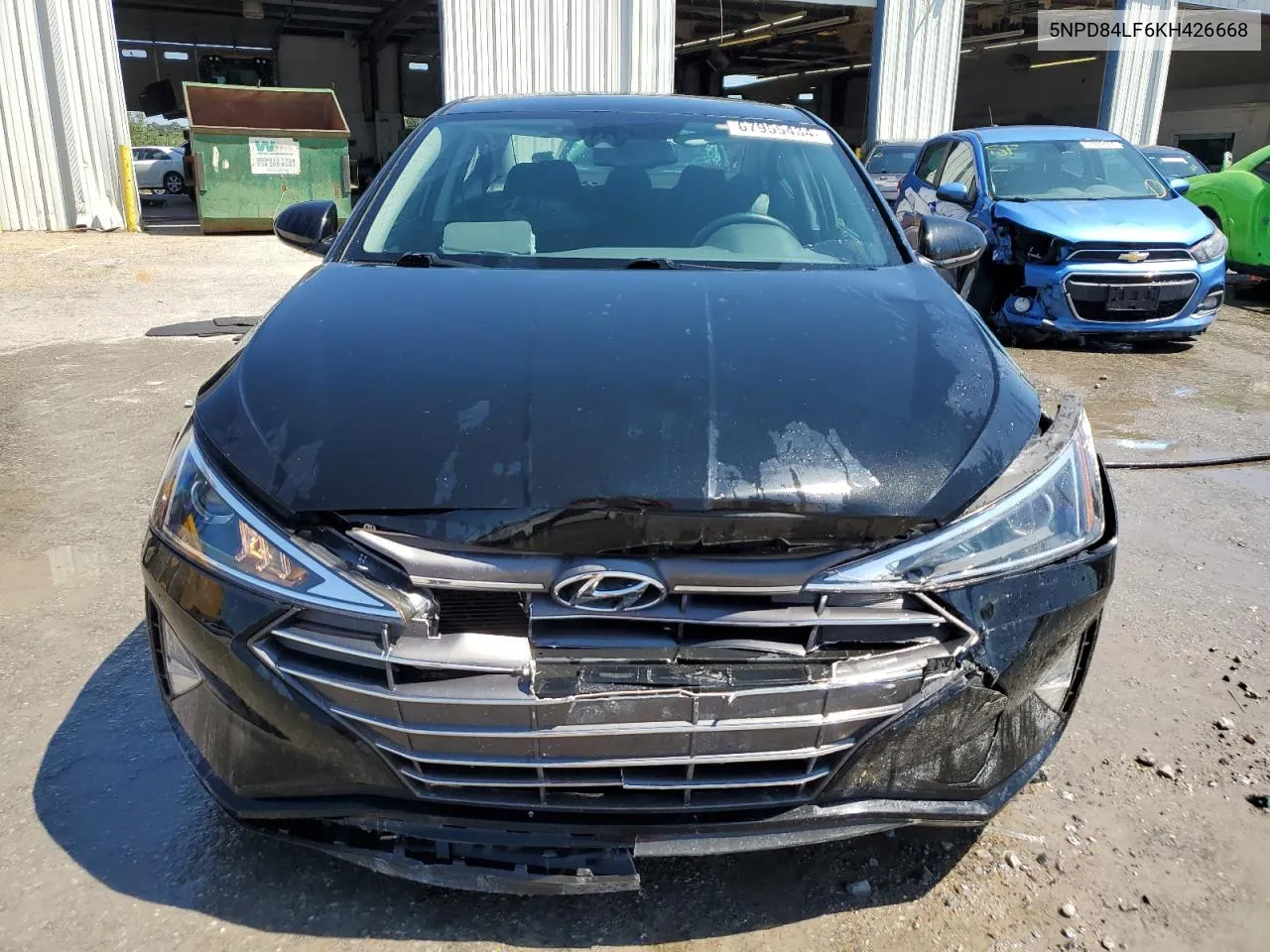 2019 Hyundai Elantra Sel VIN: 5NPD84LF6KH426668 Lot: 67955434