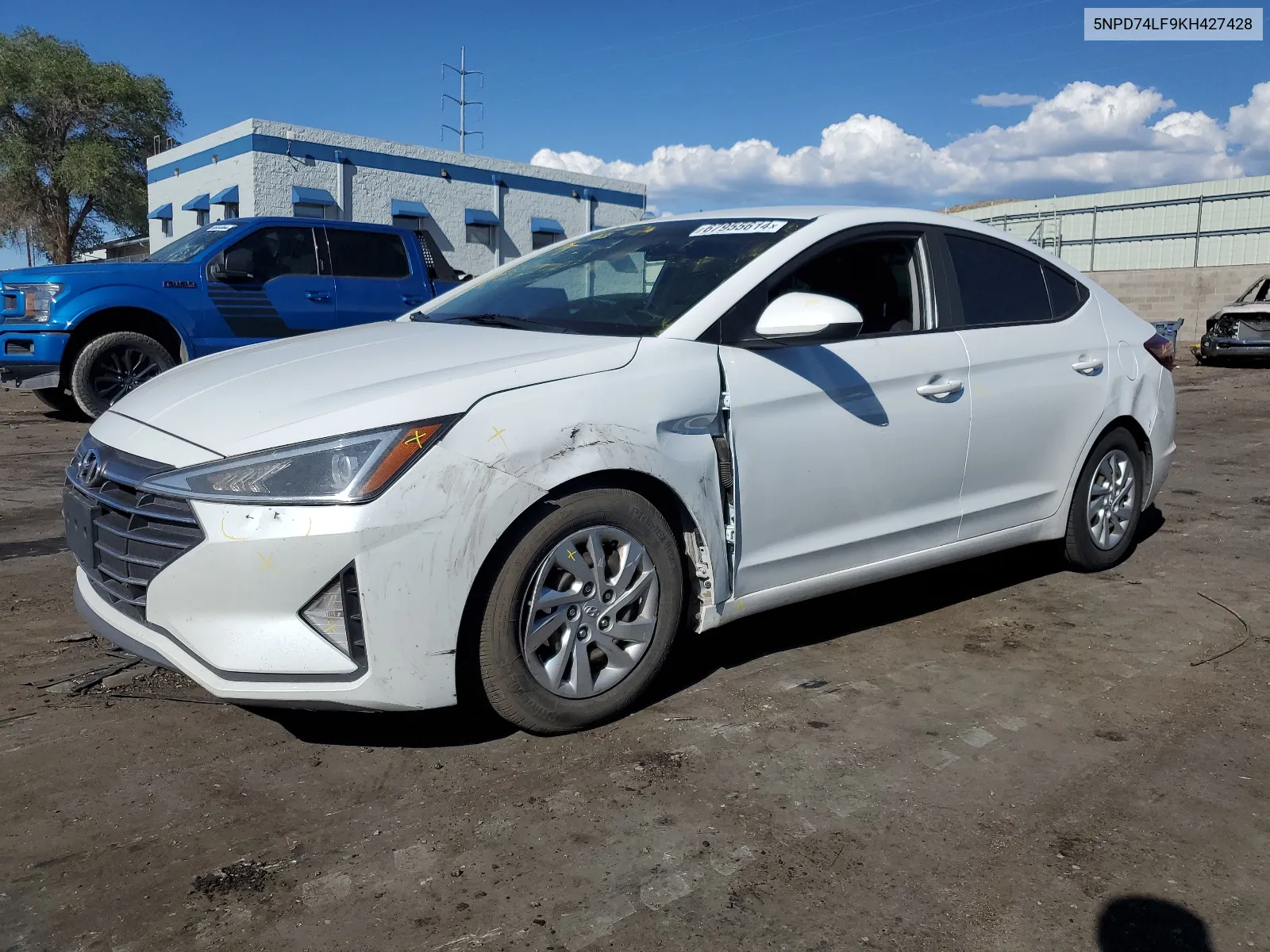 5NPD74LF9KH427428 2019 Hyundai Elantra Se