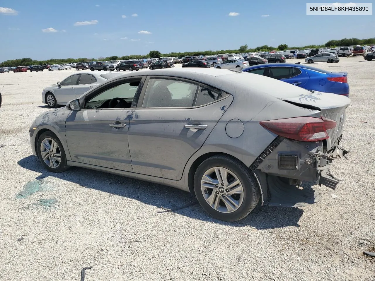 2019 Hyundai Elantra Sel VIN: 5NPD84LF8KH435890 Lot: 67964884