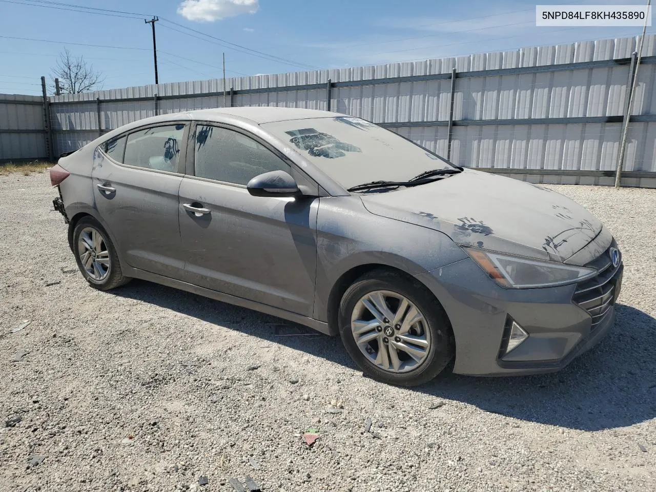 5NPD84LF8KH435890 2019 Hyundai Elantra Sel