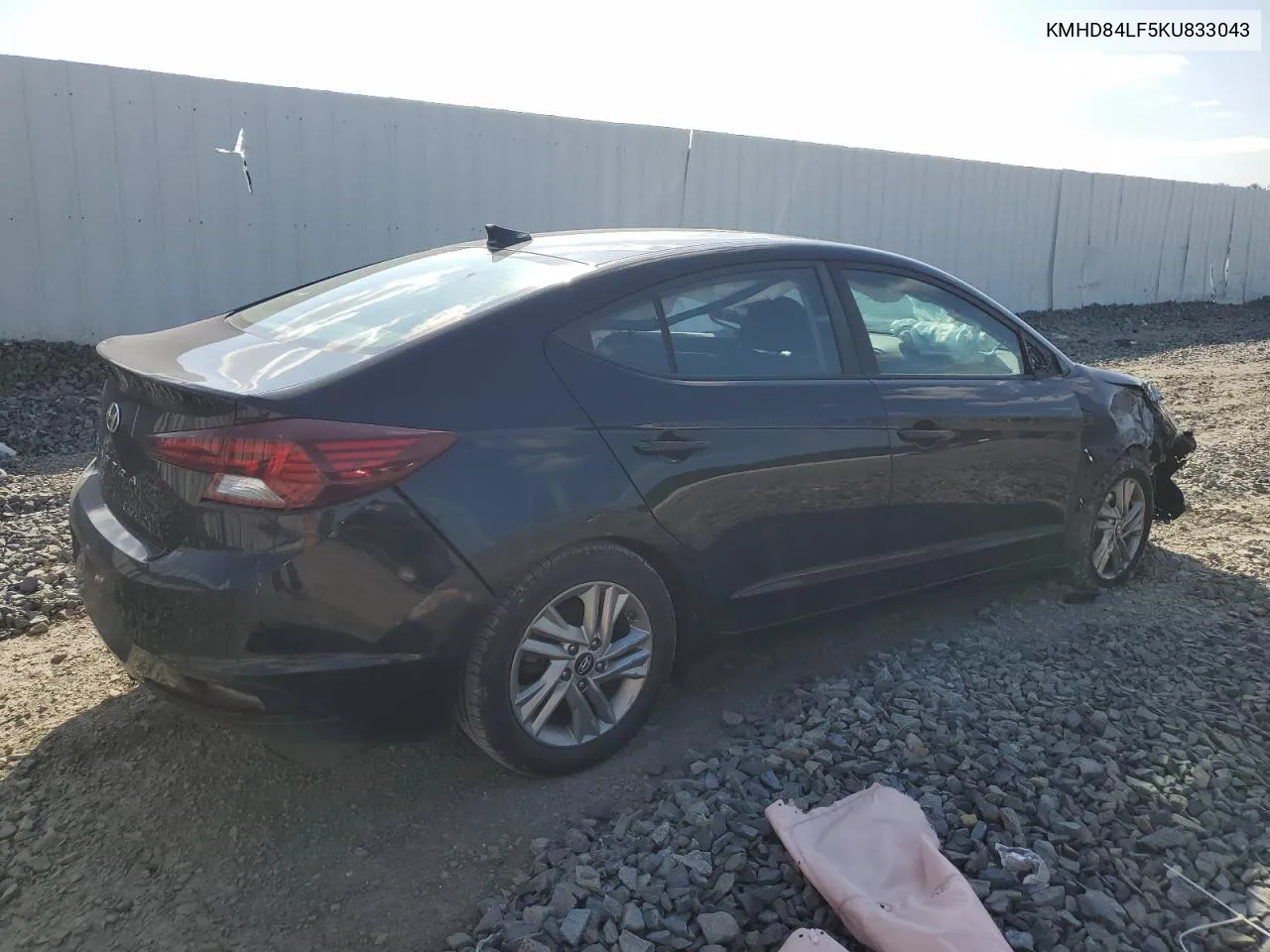 KMHD84LF5KU833043 2019 Hyundai Elantra Sel