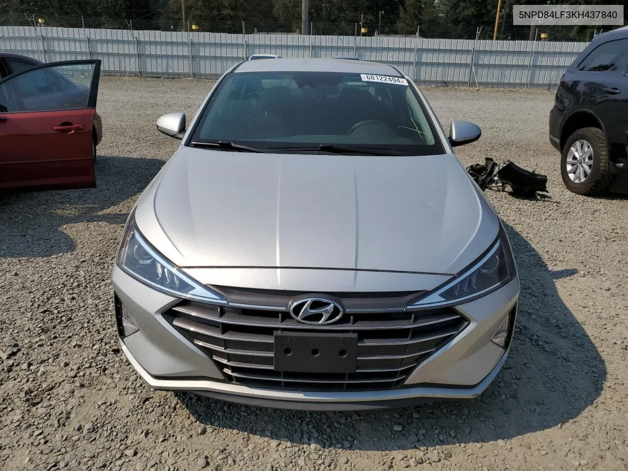 5NPD84LF3KH437840 2019 Hyundai Elantra Sel