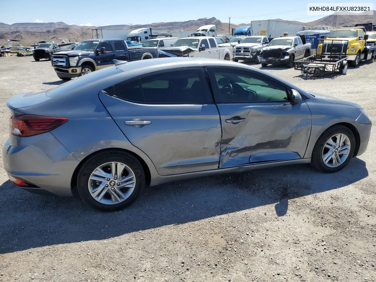 2019 Hyundai Elantra Sel VIN: KMHD84LFXKU823821 Lot: 68132464