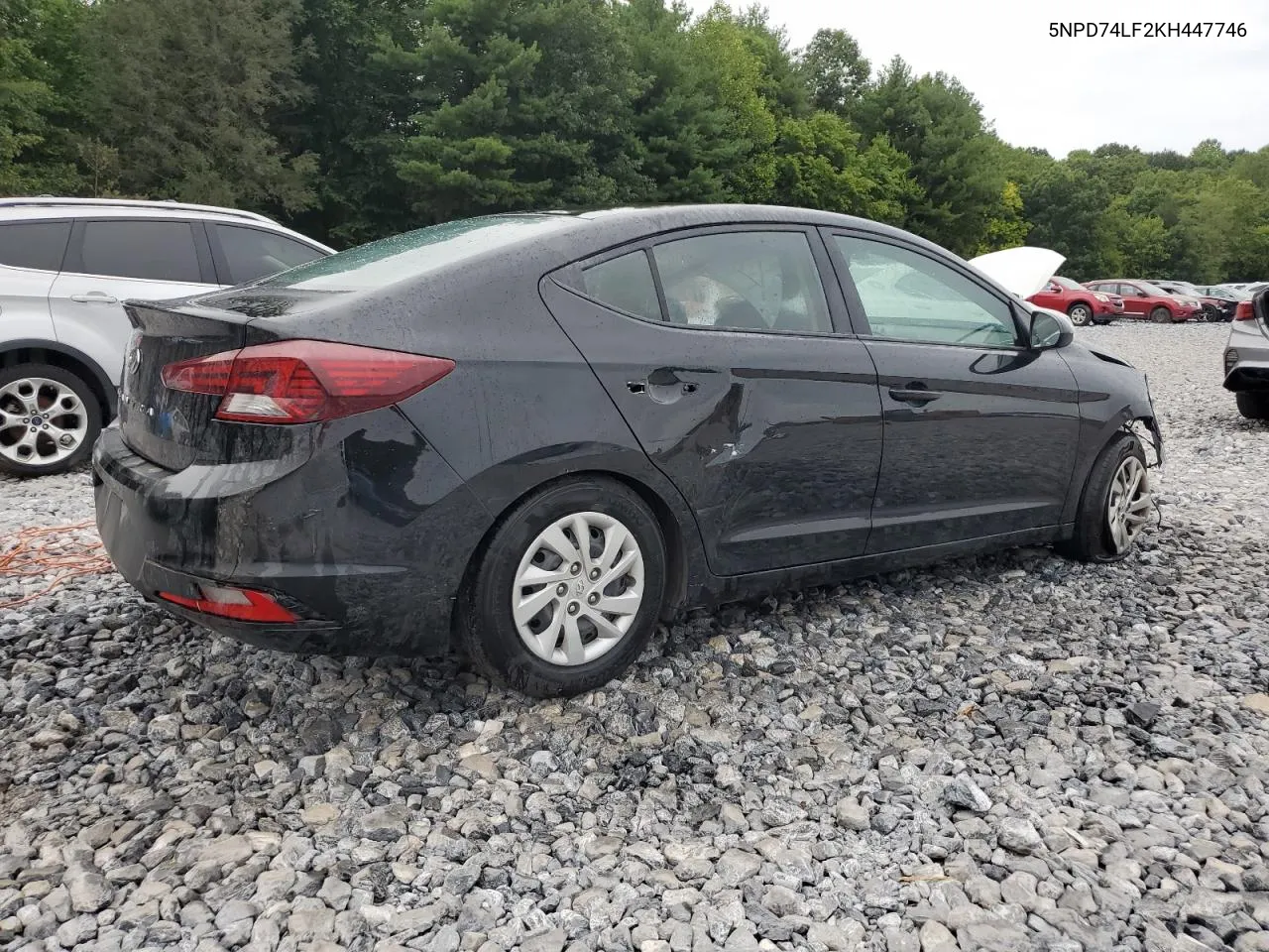 5NPD74LF2KH447746 2019 Hyundai Elantra Se