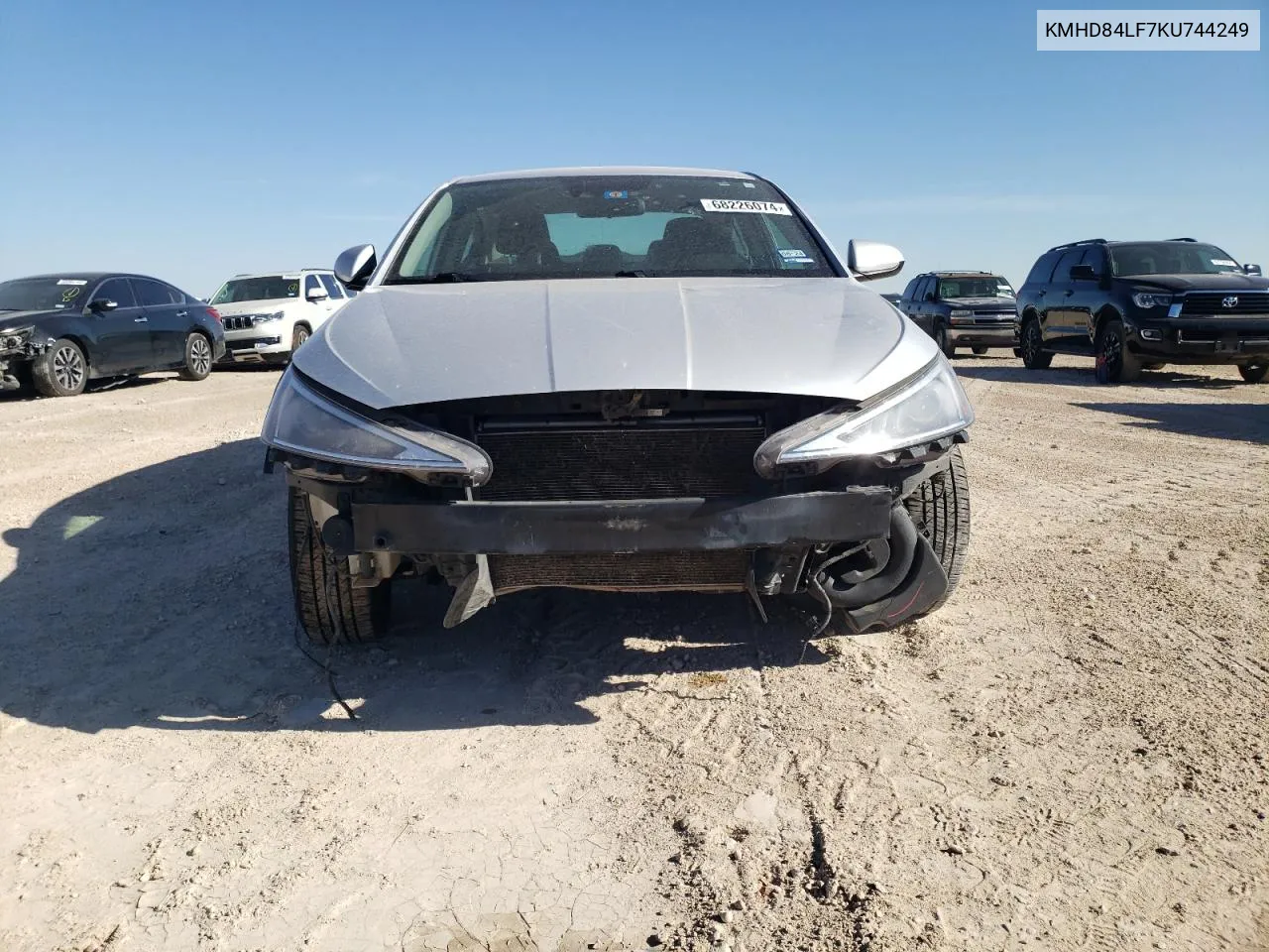 2019 Hyundai Elantra Sel VIN: KMHD84LF7KU744249 Lot: 68226074