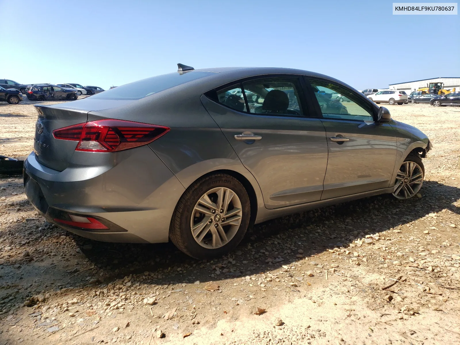 2019 Hyundai Elantra Sel VIN: KMHD84LF9KU780637 Lot: 68265324