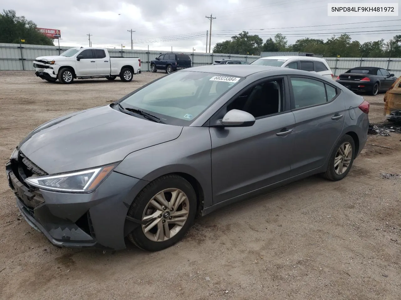 5NPD84LF9KH481972 2019 Hyundai Elantra Sel