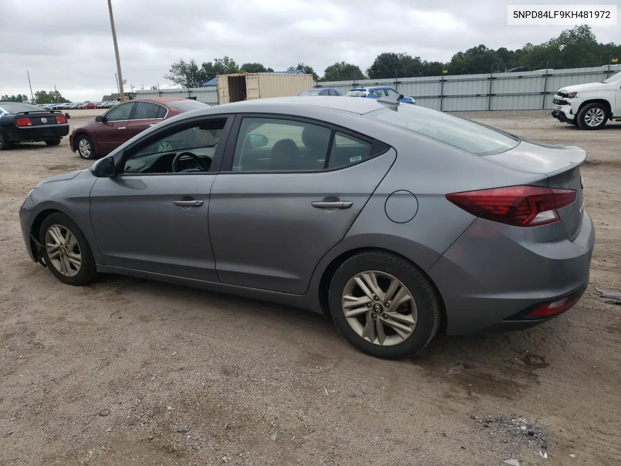 2019 Hyundai Elantra Sel VIN: 5NPD84LF9KH481972 Lot: 68323384