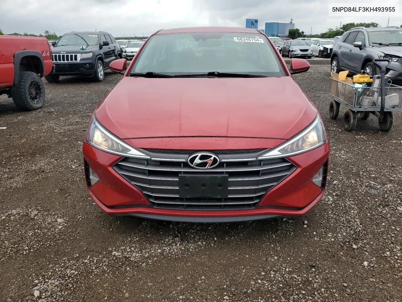 5NPD84LF3KH493955 2019 Hyundai Elantra Sel