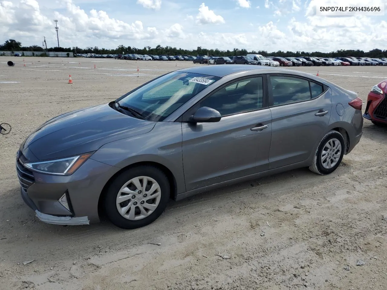 2019 Hyundai Elantra Se VIN: 5NPD74LF2KH436696 Lot: 68433584