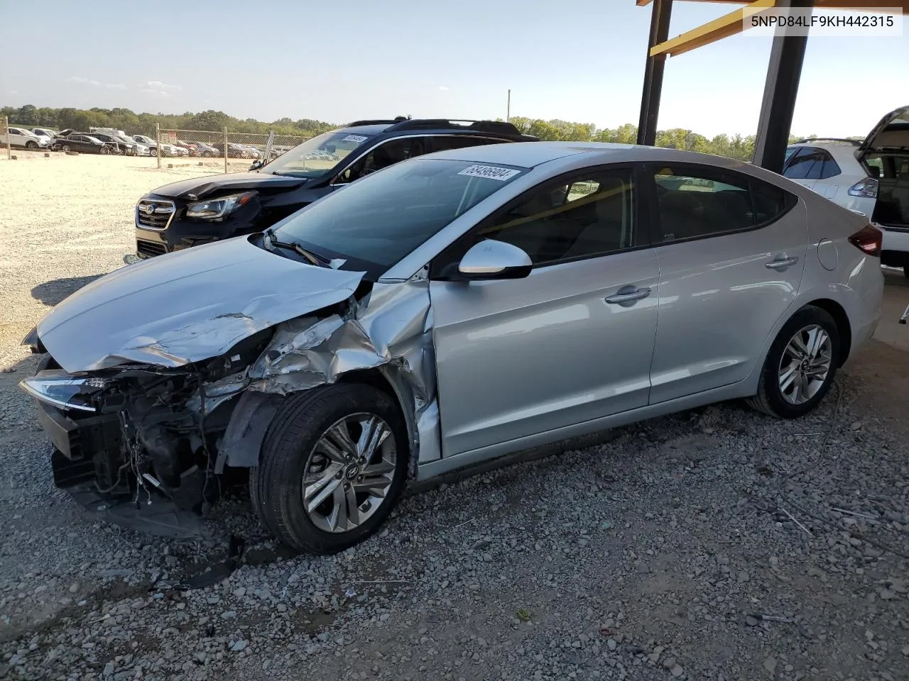 5NPD84LF9KH442315 2019 Hyundai Elantra Sel