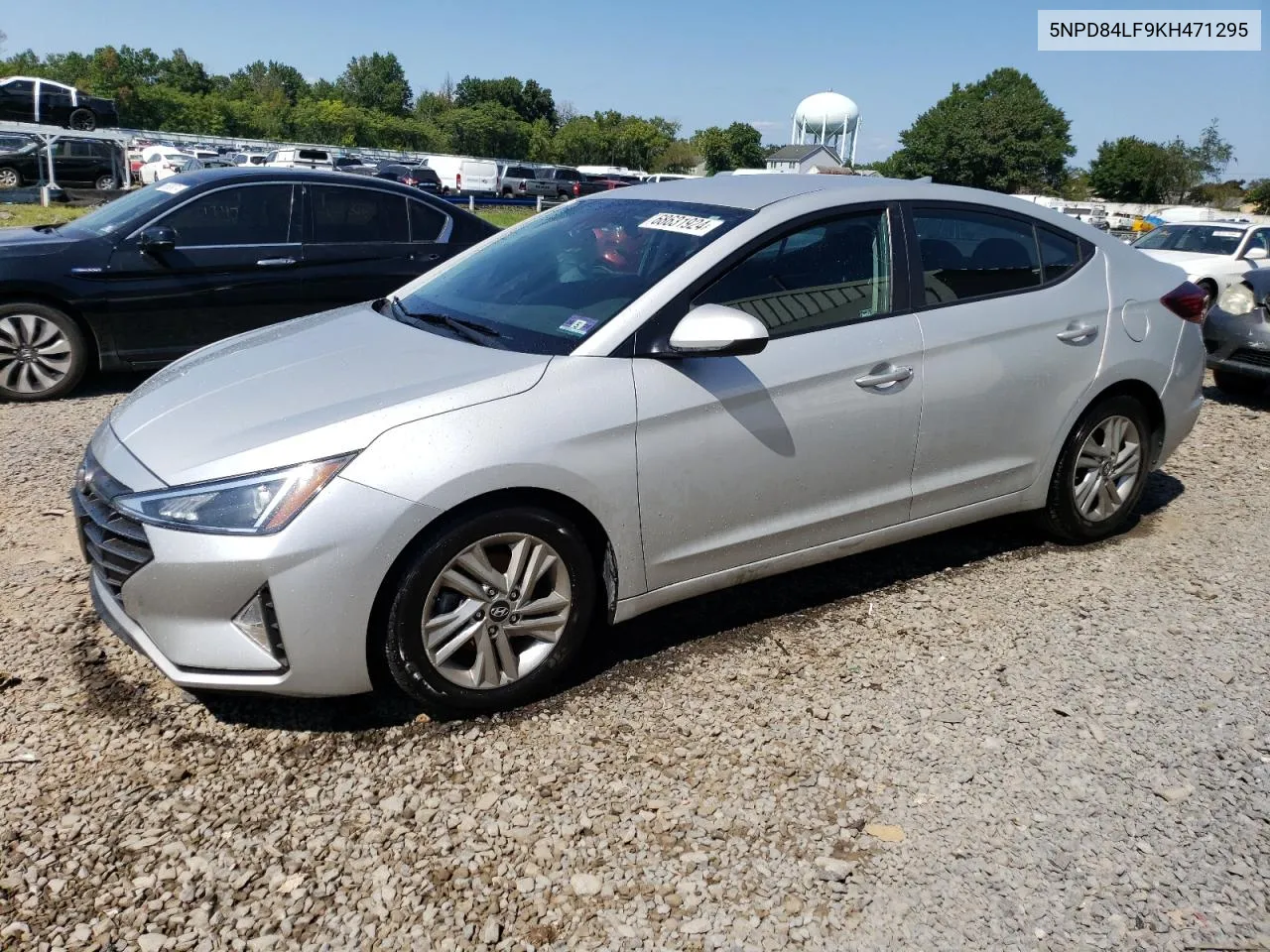 2019 Hyundai Elantra Sel VIN: 5NPD84LF9KH471295 Lot: 68631924